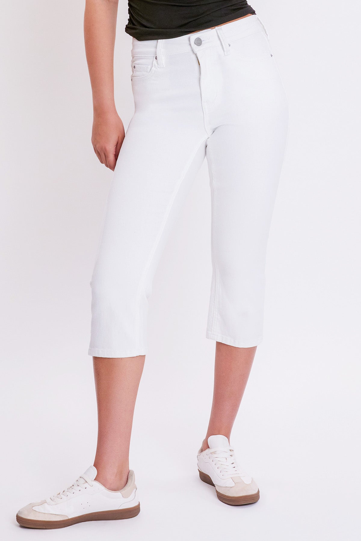 Women's Luxe High Rise Capri with Side Slit