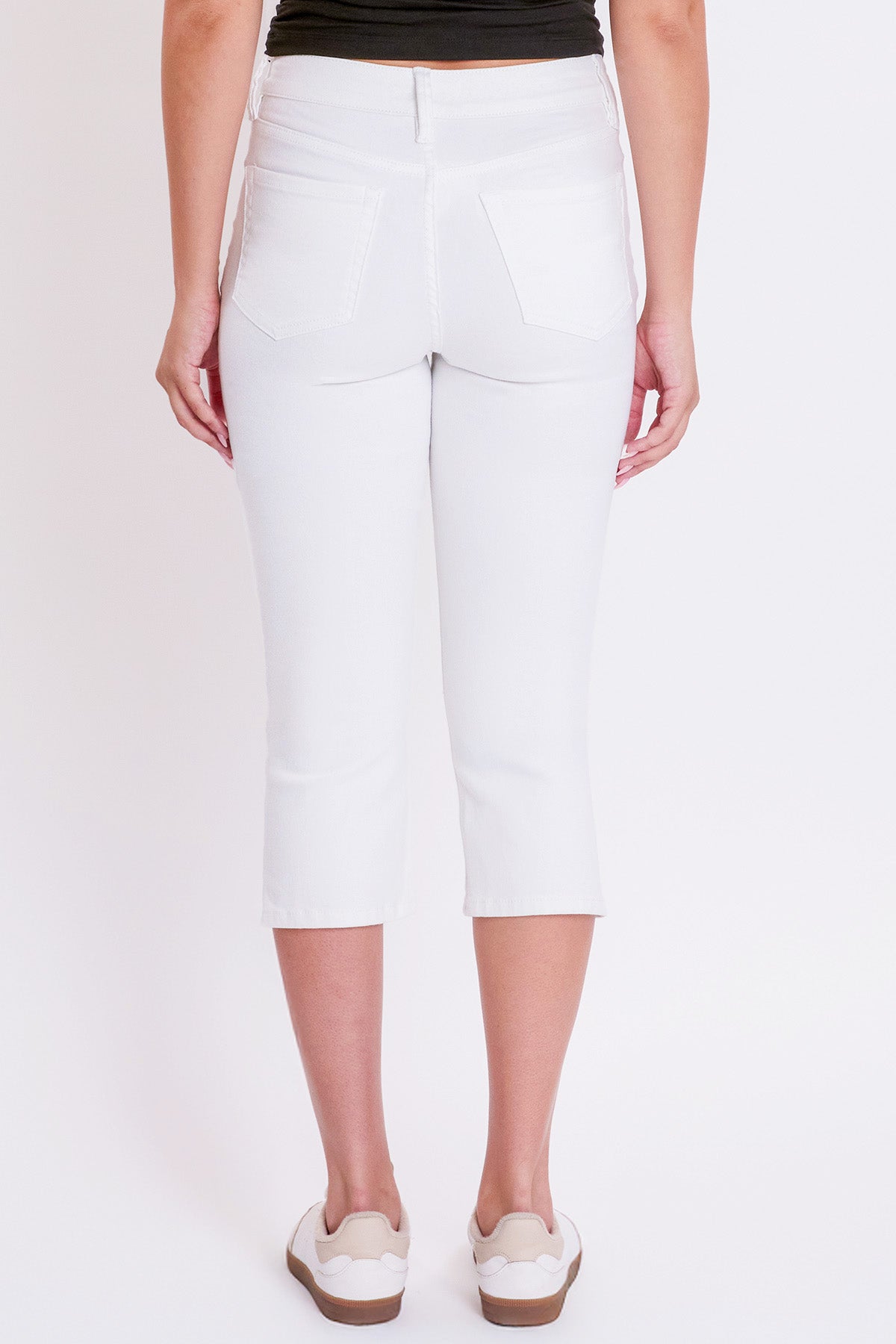Women's Luxe High Rise Capri with Side Slit