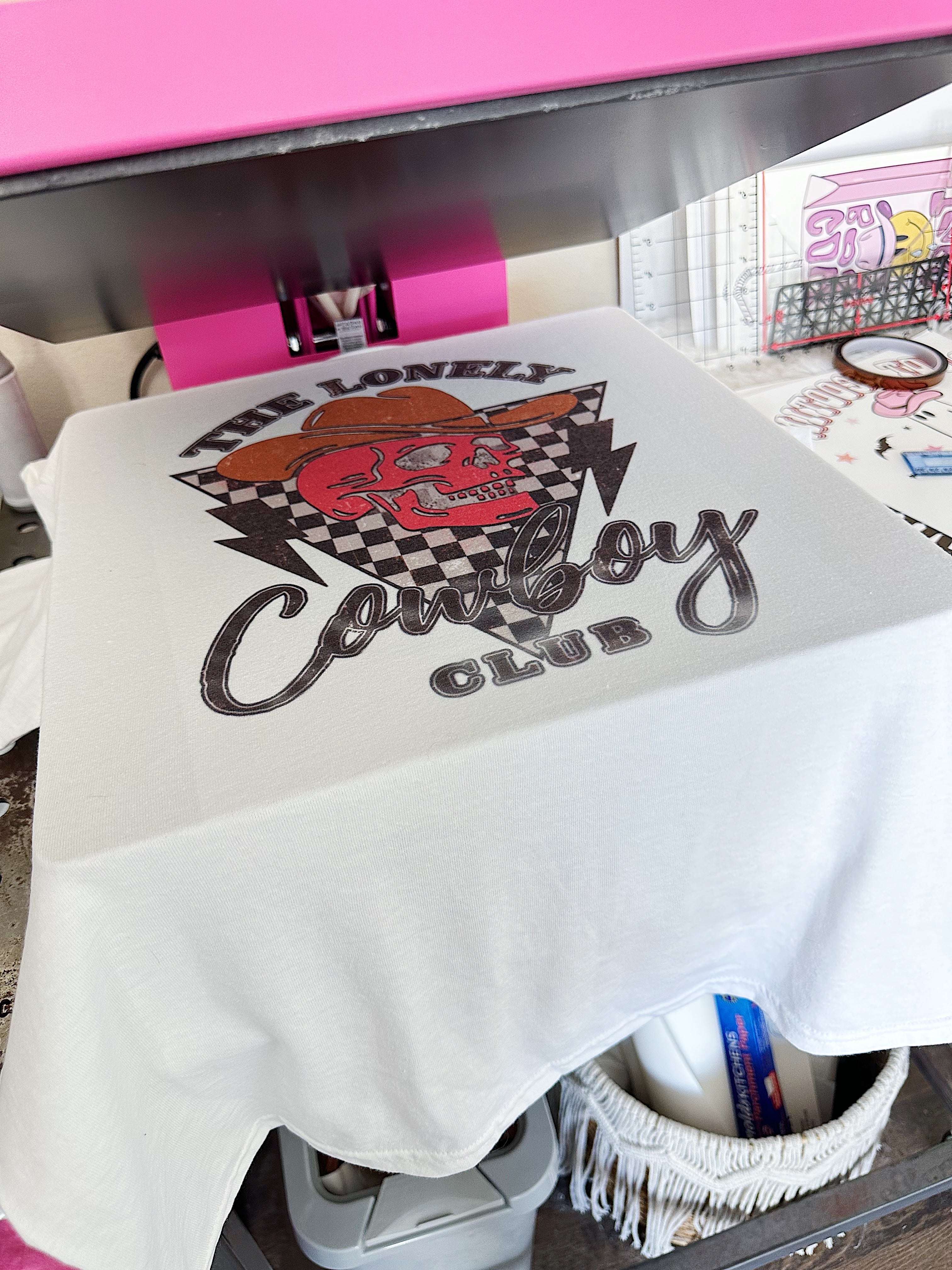 Lonely Cowboy Club TEE or CREWNECK