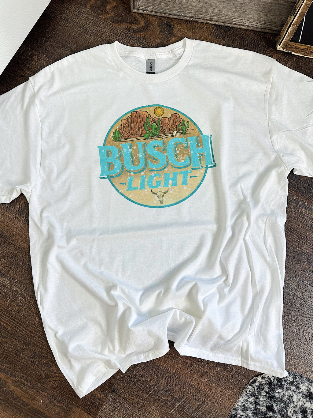 Desert Busch TEE or CREWNECK