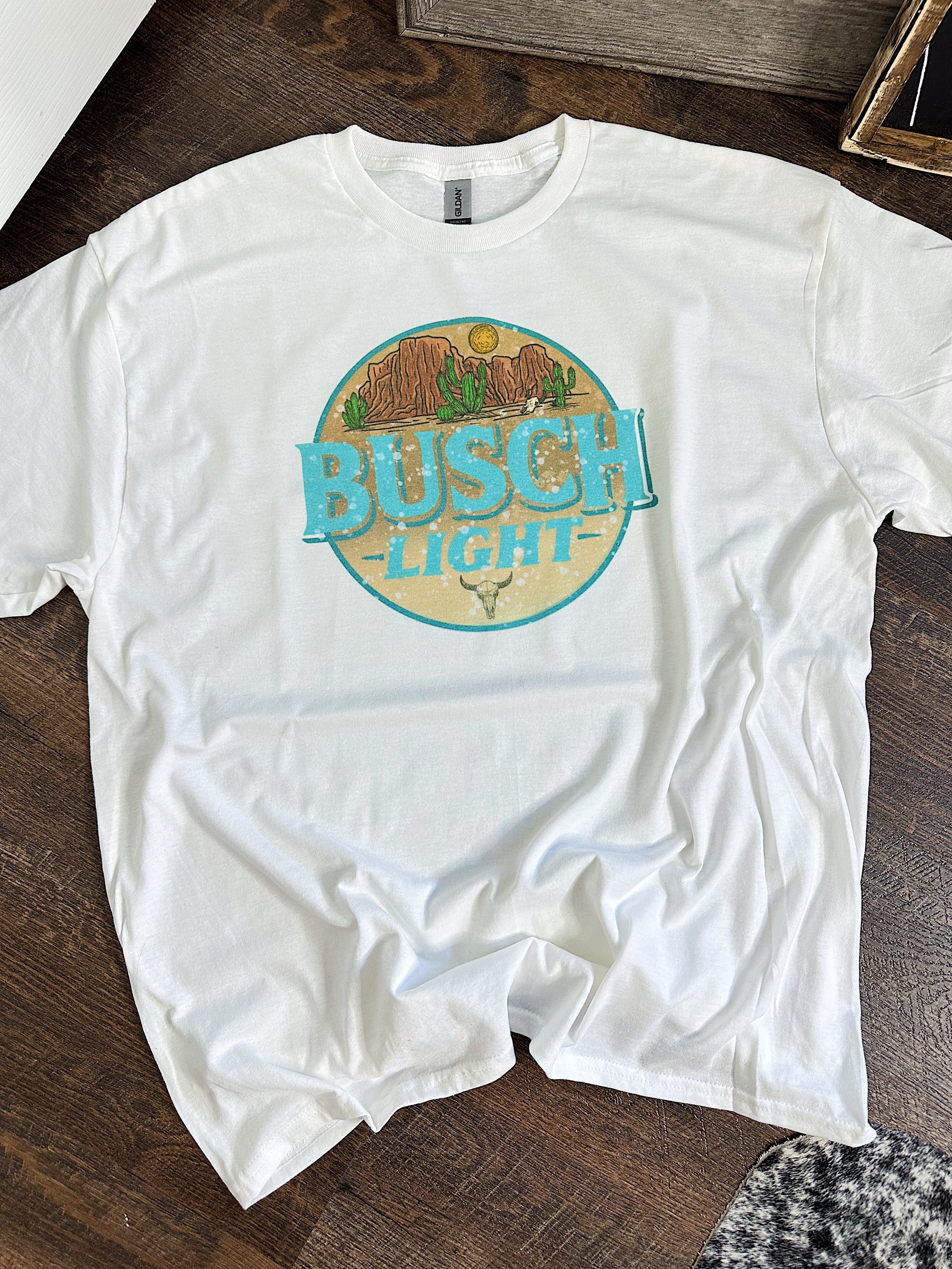 Desert Busch TEE or CREWNECK