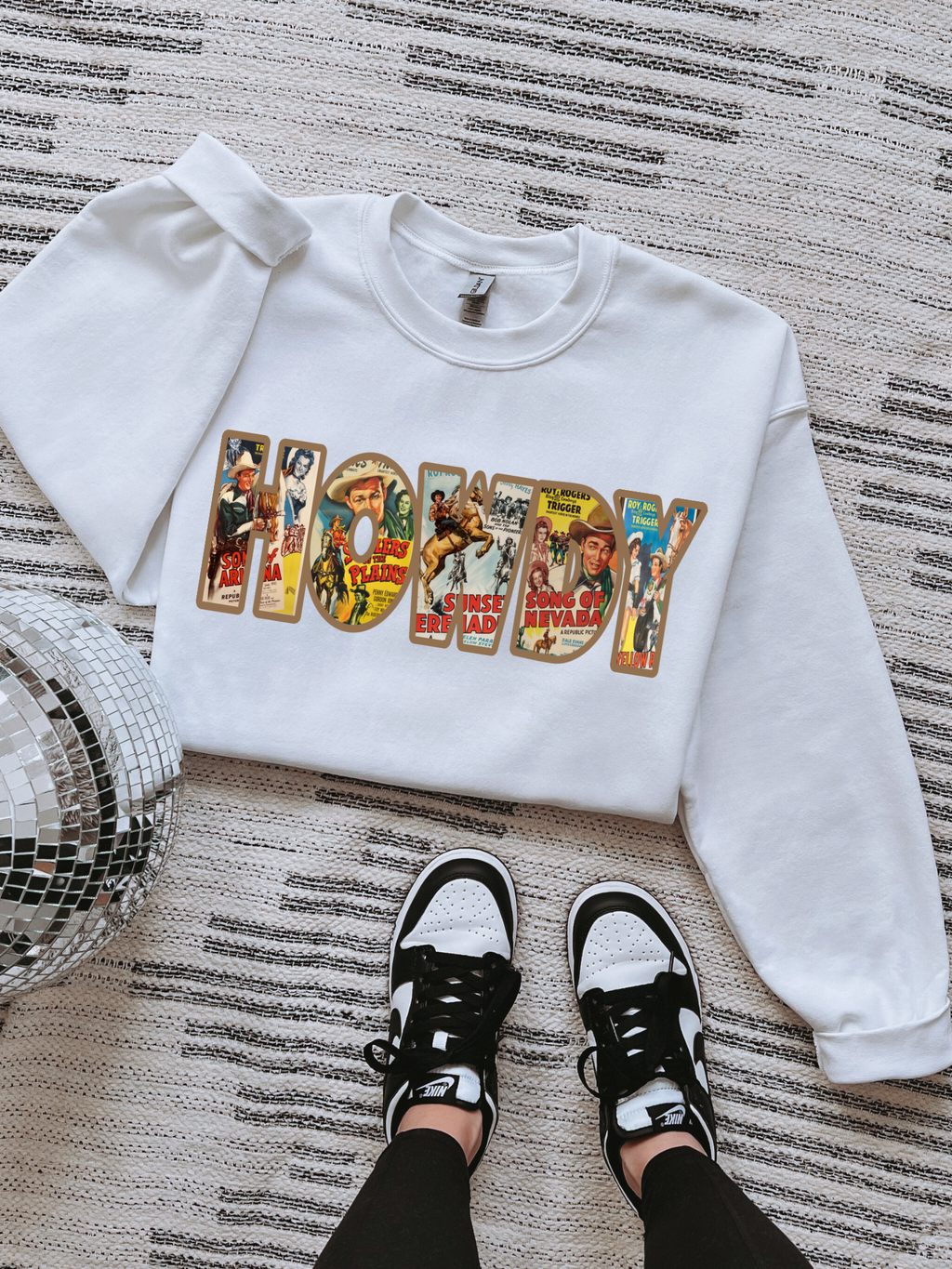 Cowboy Comic TEE or CREWNECK