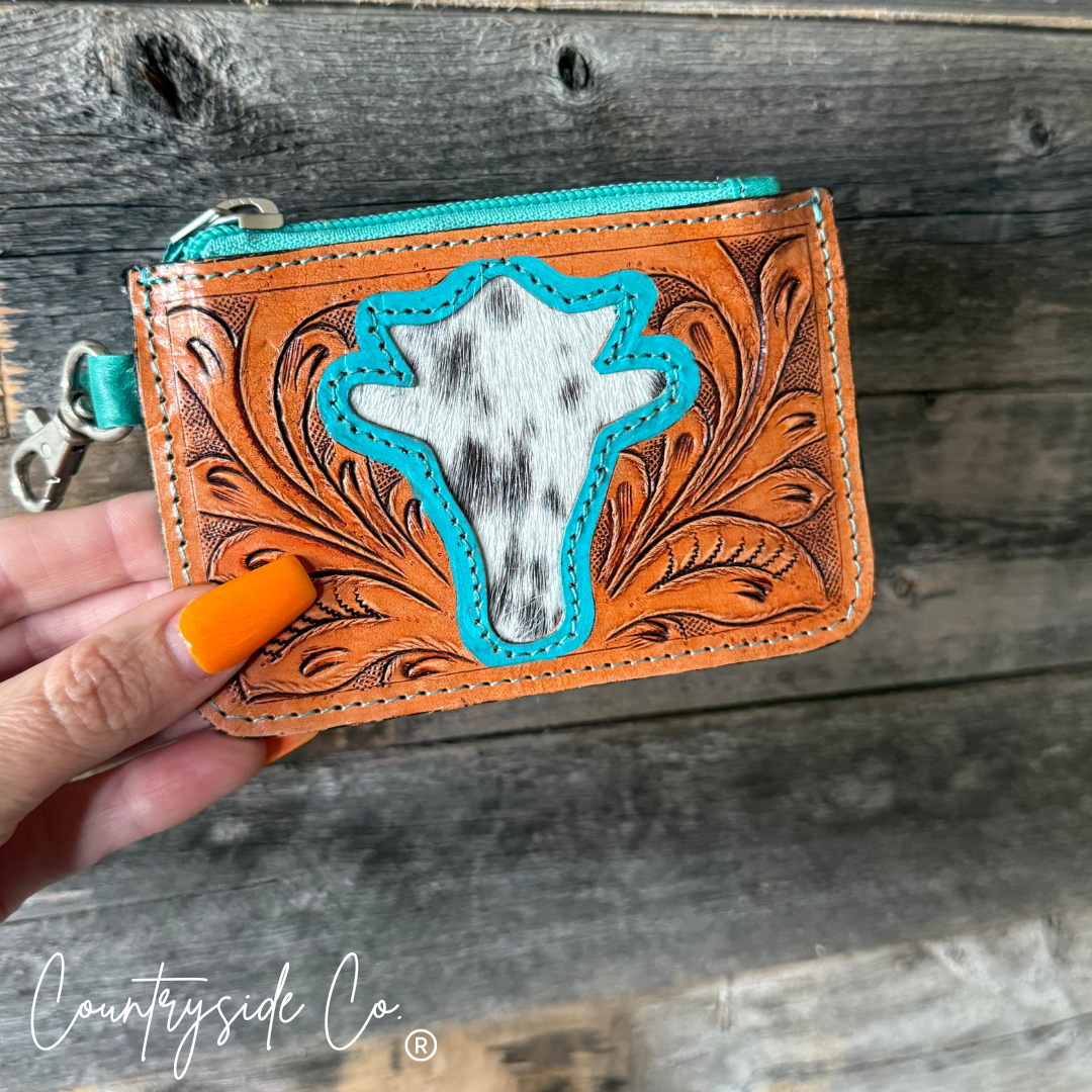 Countryside Cattle Co. Leather Pouch, Wallet
