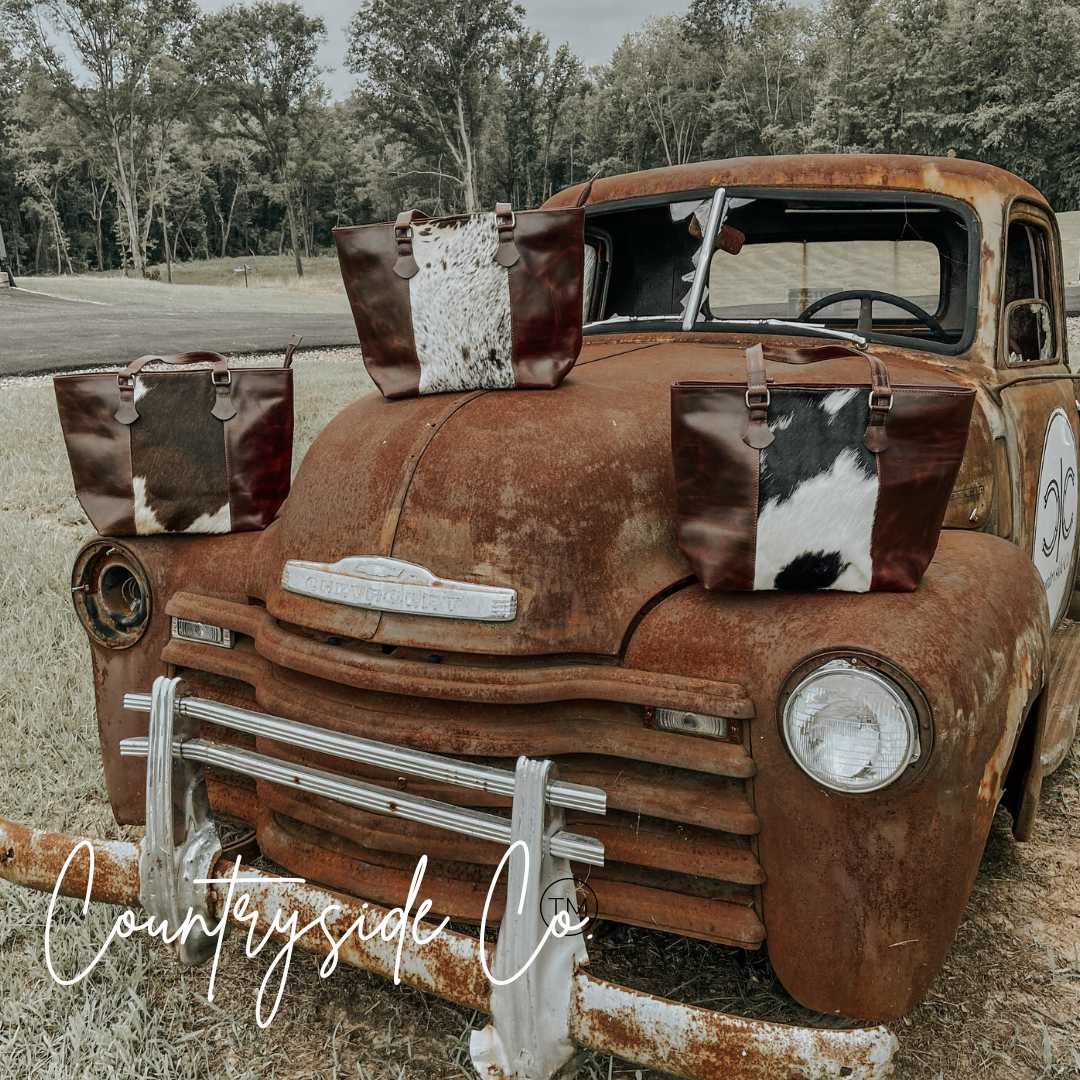 Jane Cowhide Concealed Carry Purse