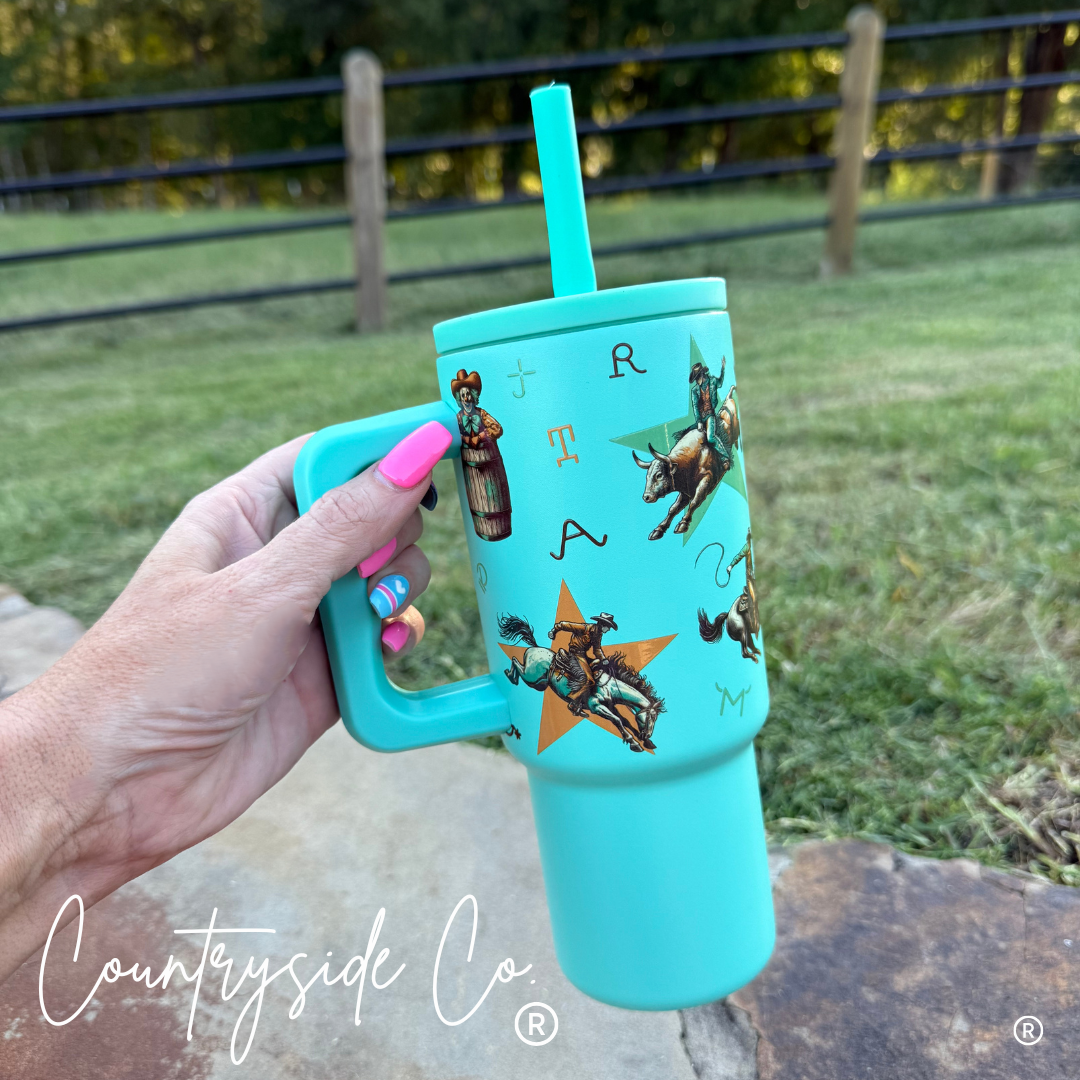 Rodeo Time 24oz Insulated Tumbler Cup