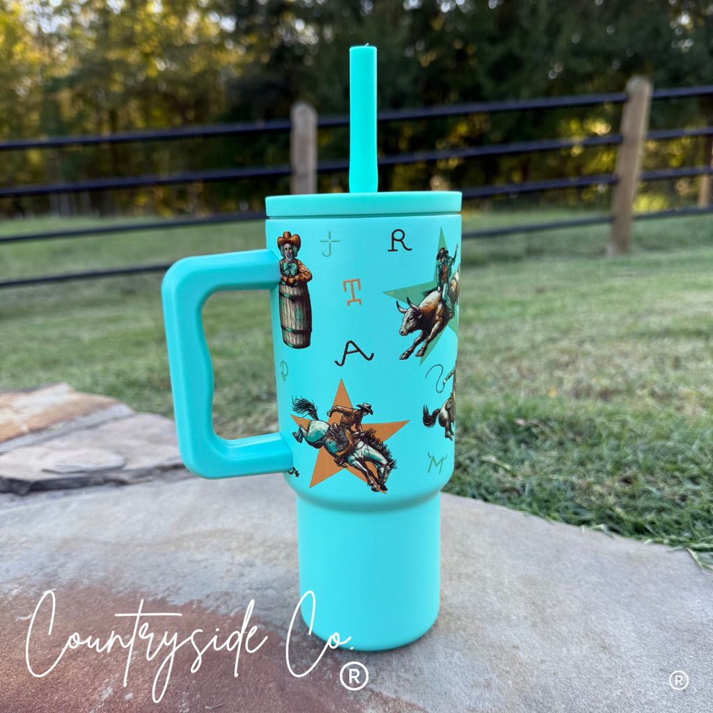 Rodeo Time 24oz Insulated Tumbler Cup