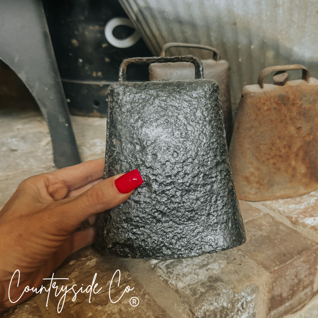Rustic Antique Cow Bell Decor