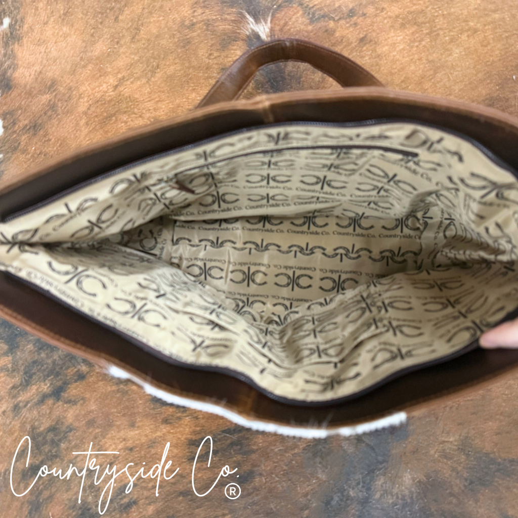 Jane Cowhide Concealed Carry Purse