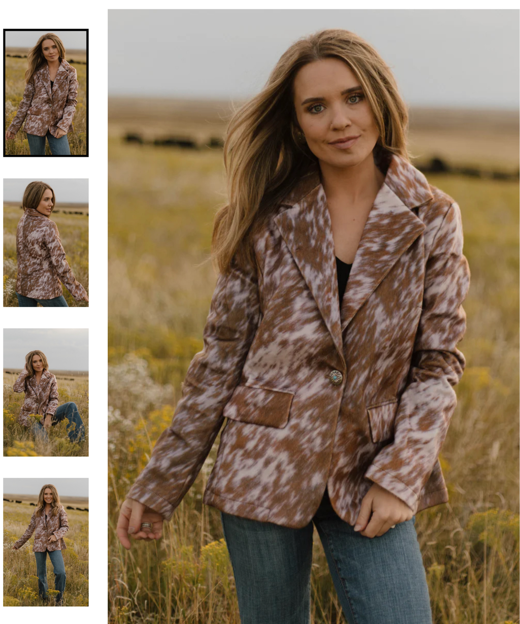 COWS COME HOME BLAZER
