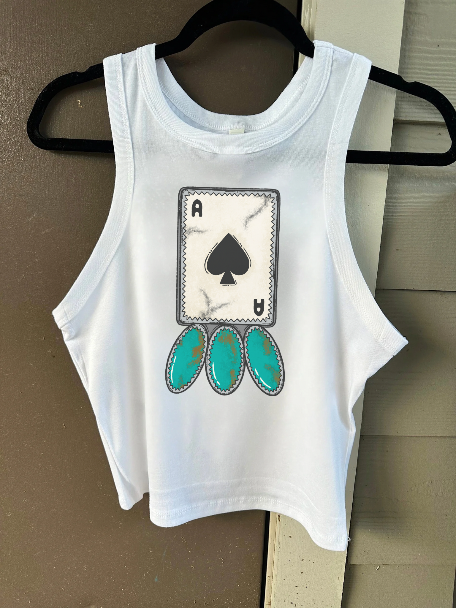 Ace of Spades Cropped Tank