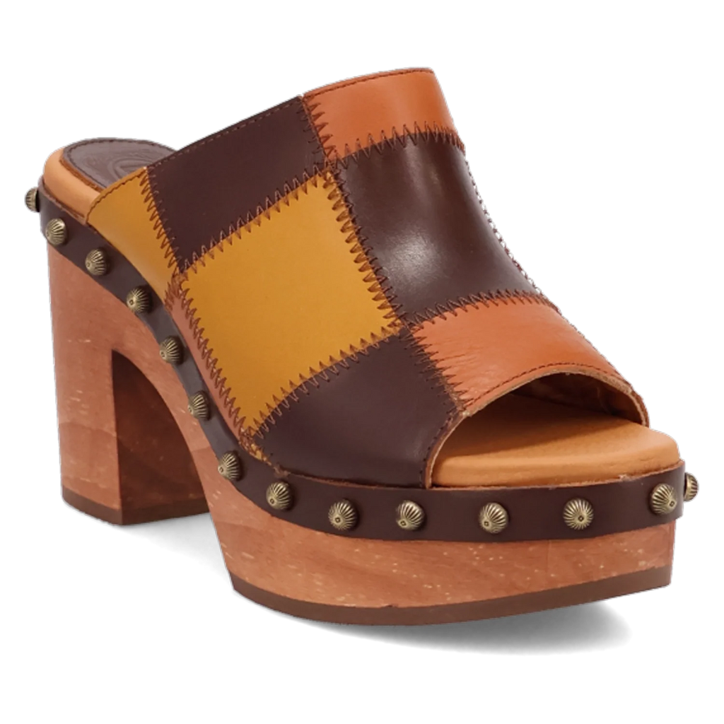 Dingo Mosaic - Women's Wooden Sandals