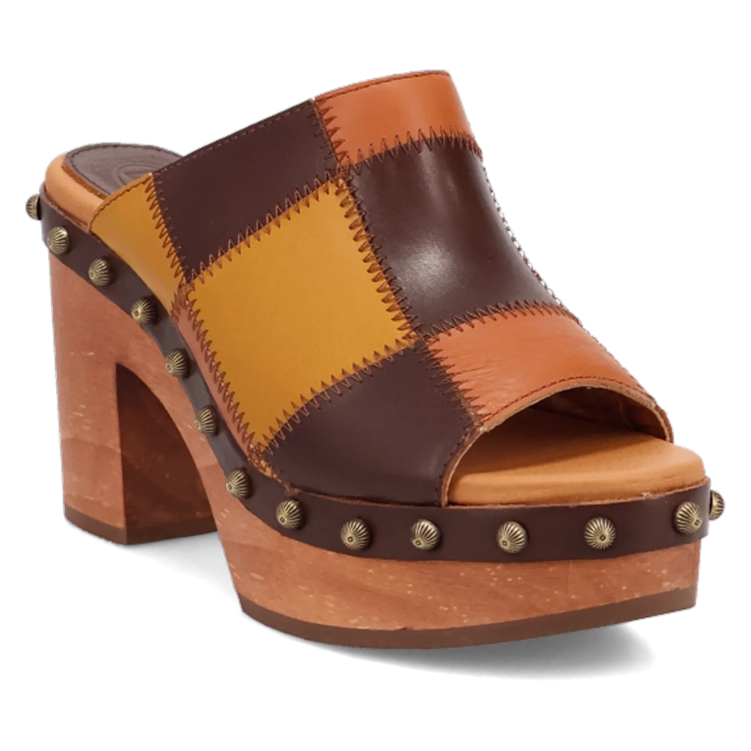 Dingo Mosaic - Women's Wooden Sandals