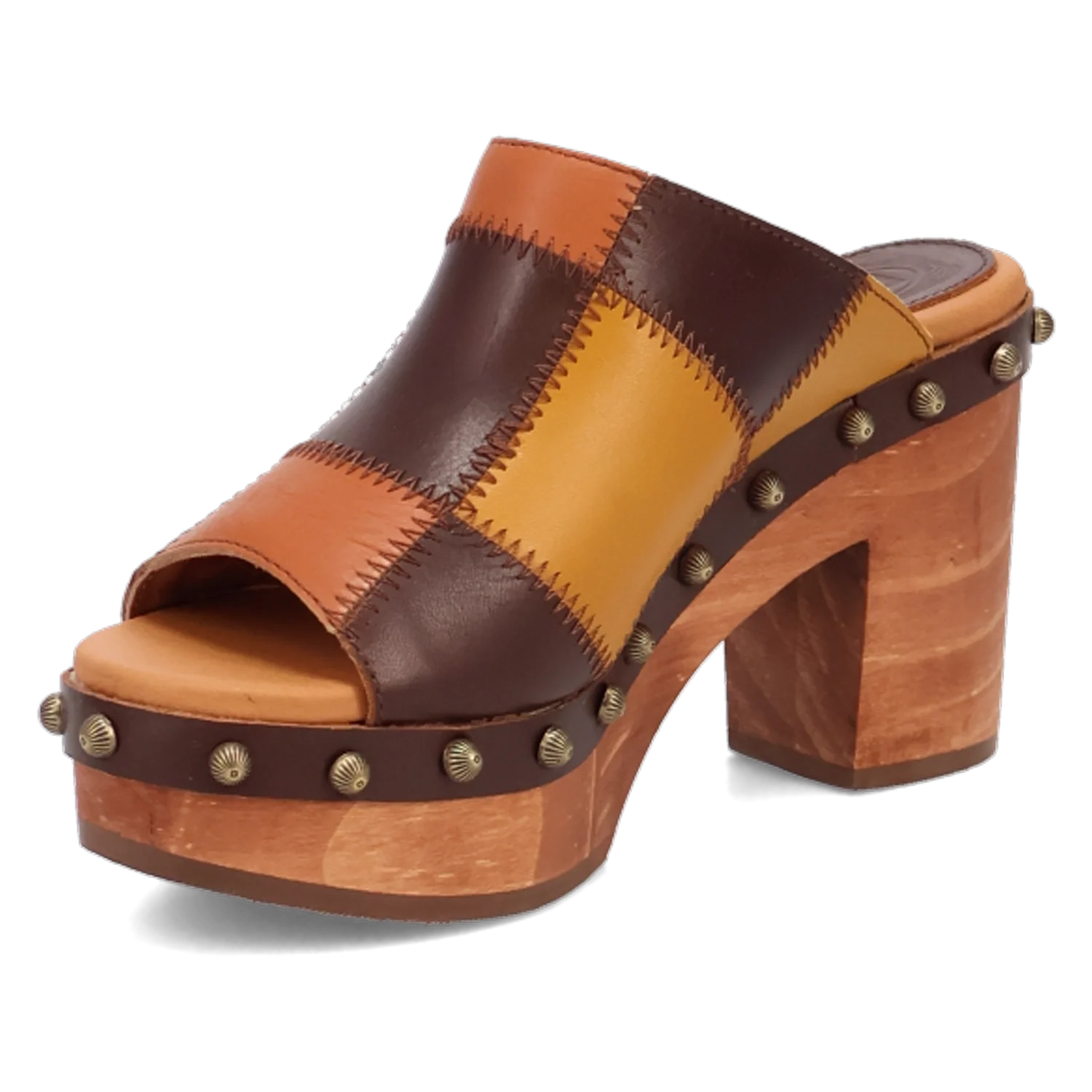 Dingo Mosaic - Women's Wooden Sandals