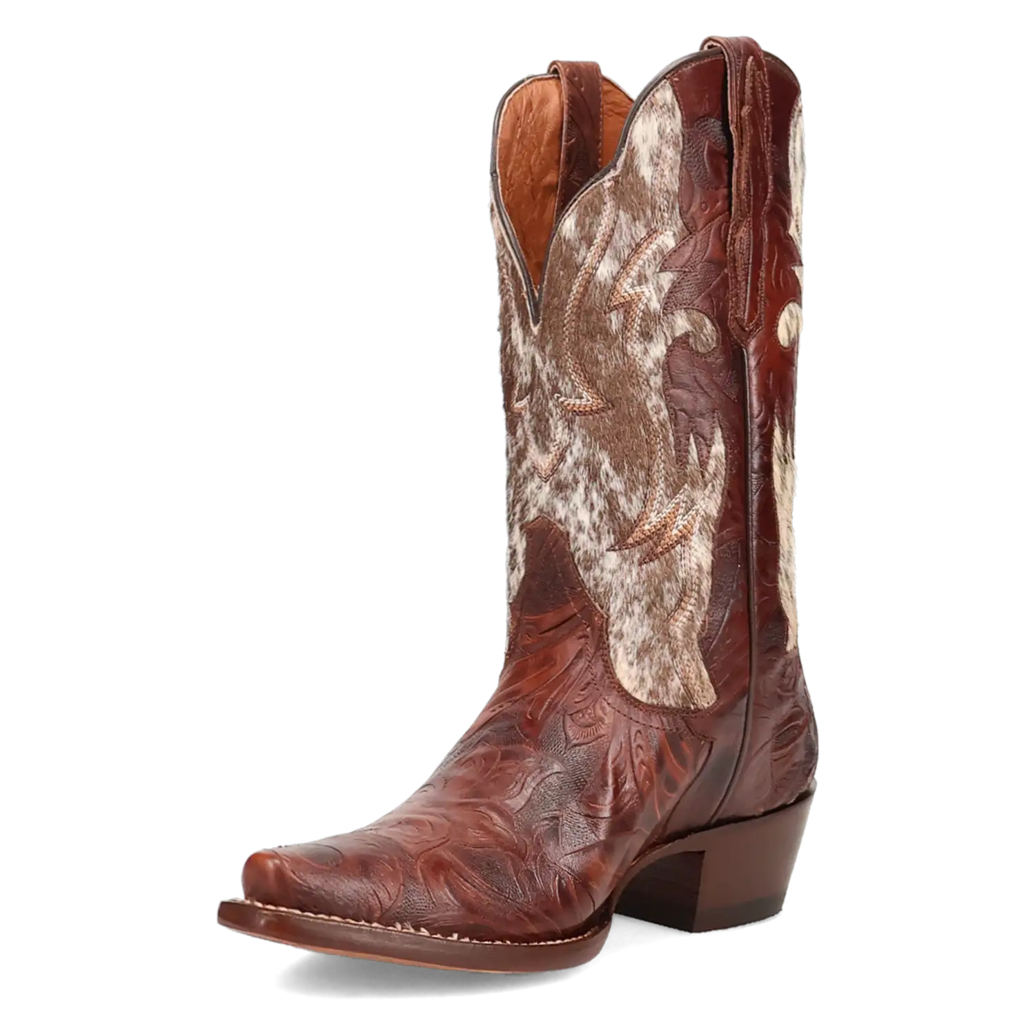 Dan Post Andrinna - Women's Leather Hair-On Cowgirl Boots