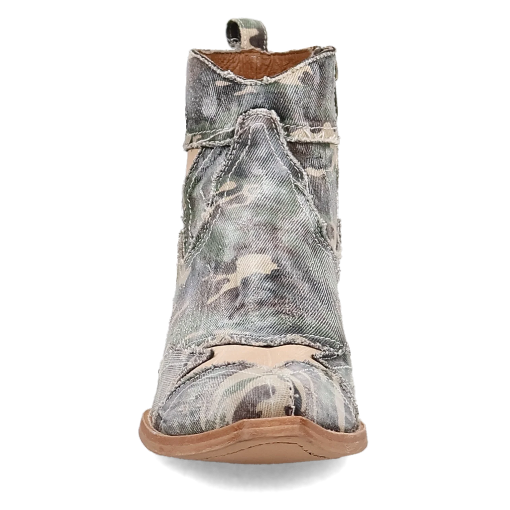 Dan Post Stardust - Women's Denim Cowgirl Booties