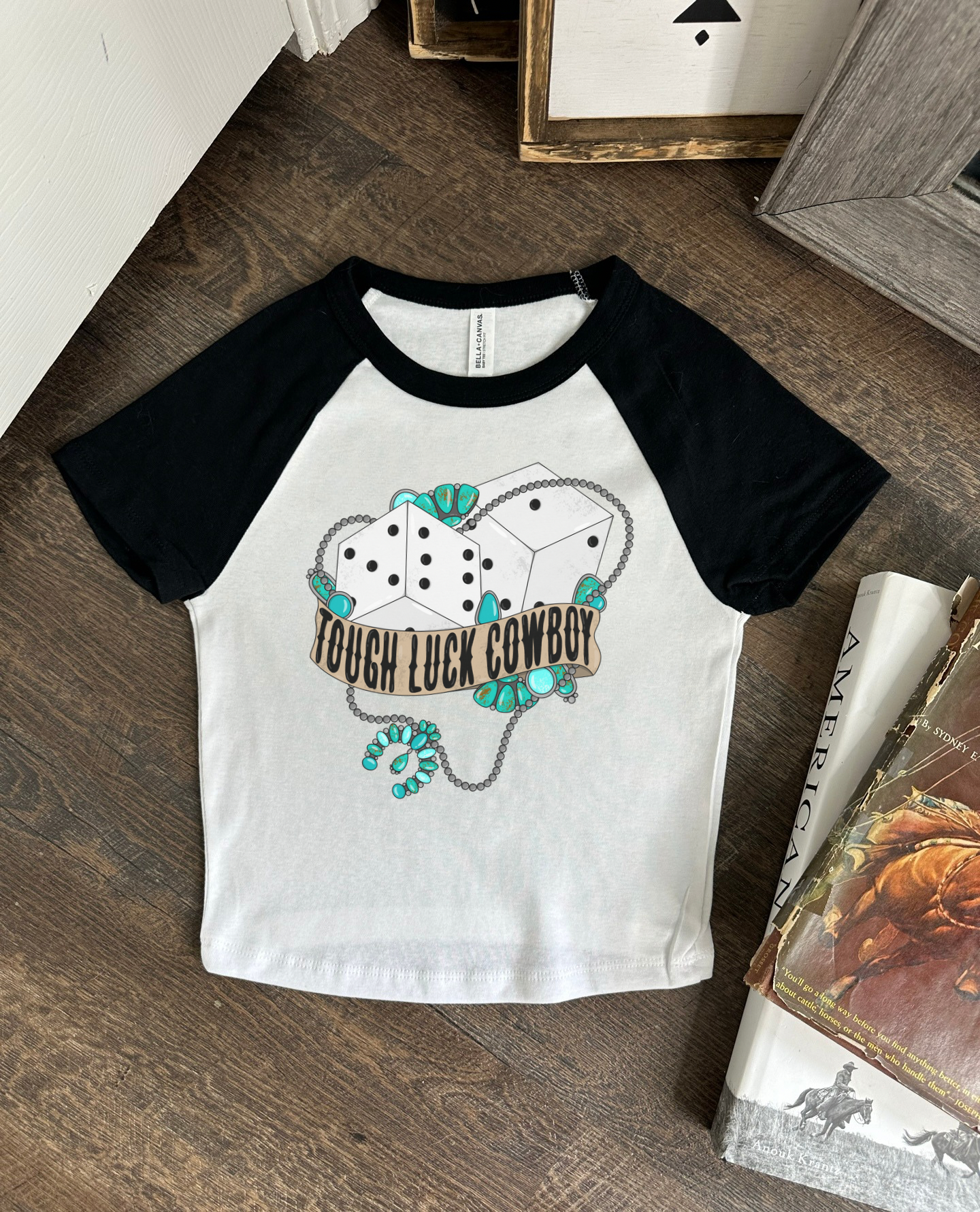 Tough Luck Cowboy Baby Tee