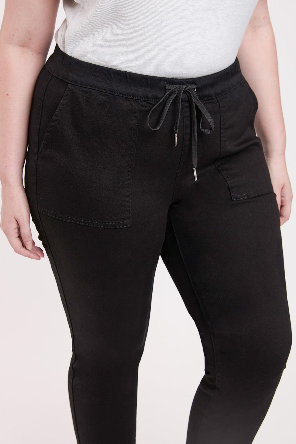 Women's Plus High Rise Pull On Straight  Jogger
