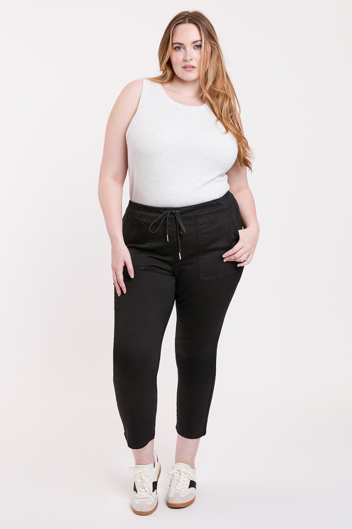 Women's Plus High Rise Pull On Straight  Jogger