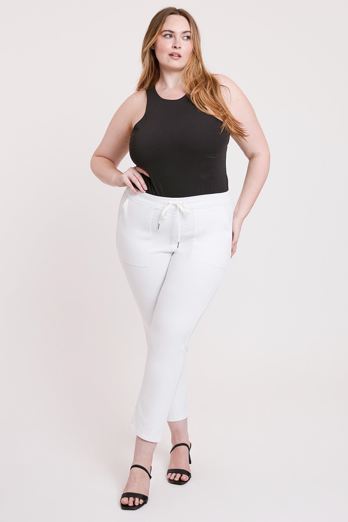 Women's Plus High Rise Pull On Straight  Jogger