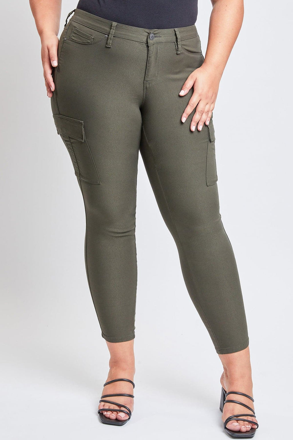 Women's Plus Hyperstretch Skinny Cargo Pants