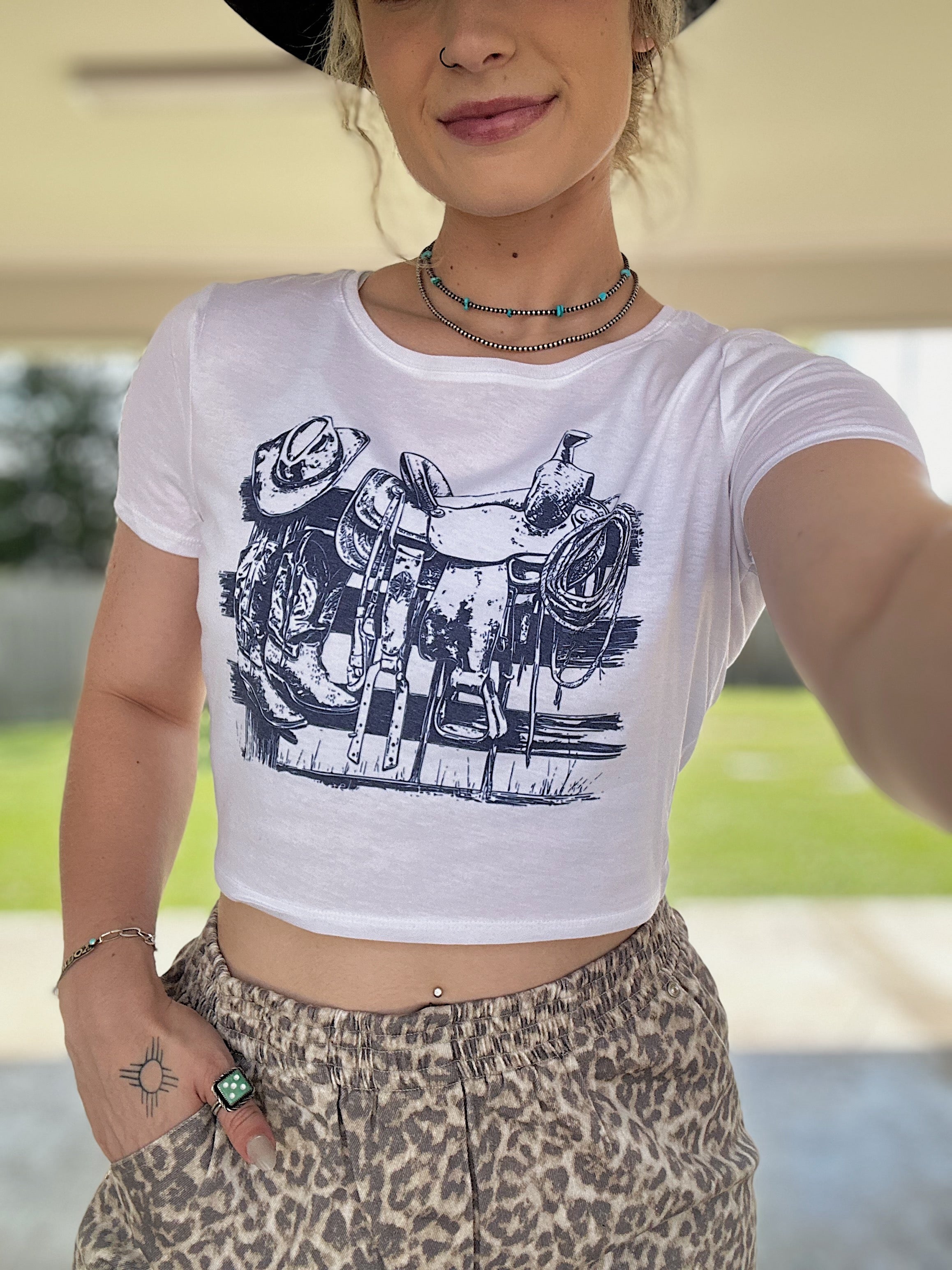 Cowboy Gear Baby Tee