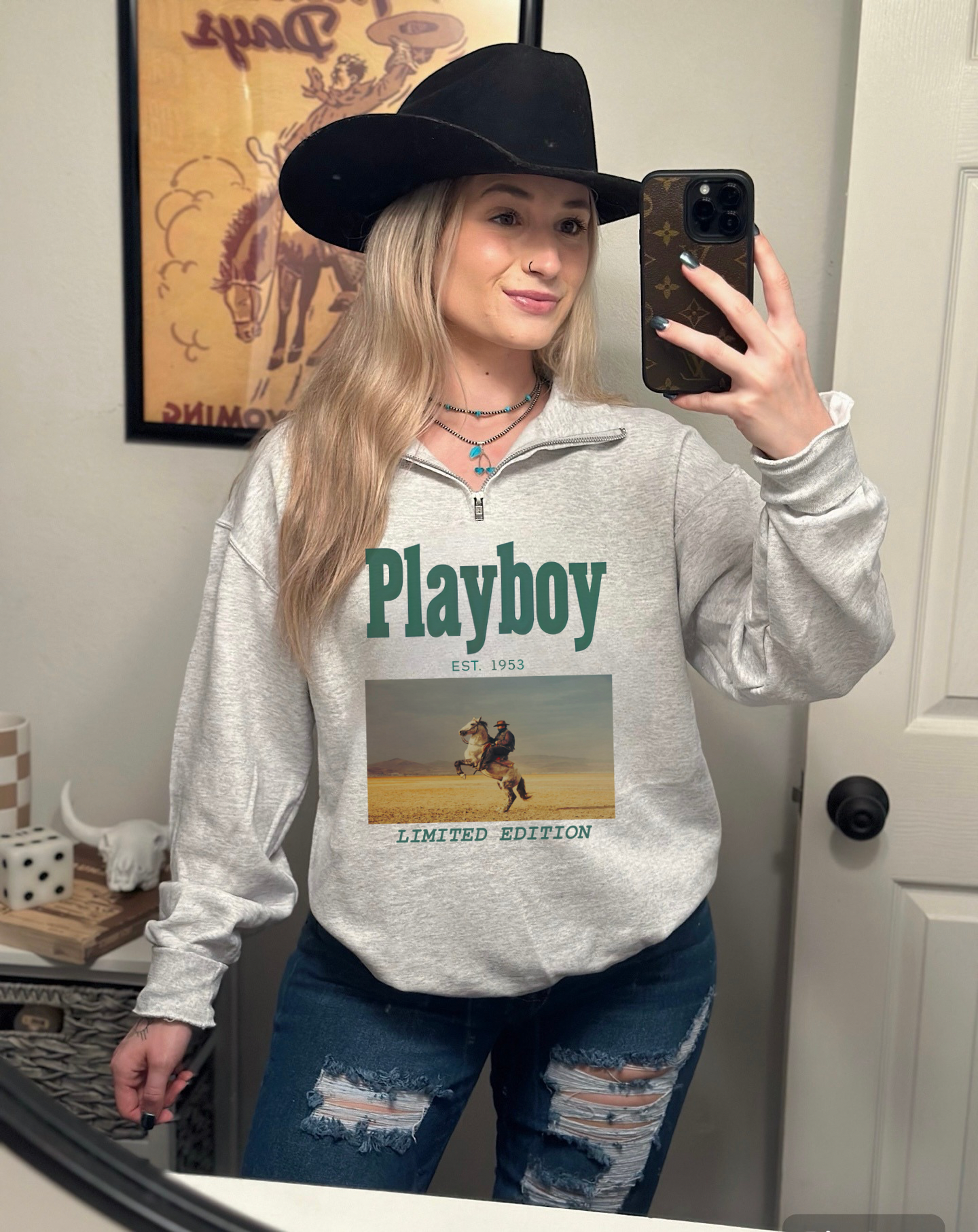 PlayCowBoy Quarter Zip