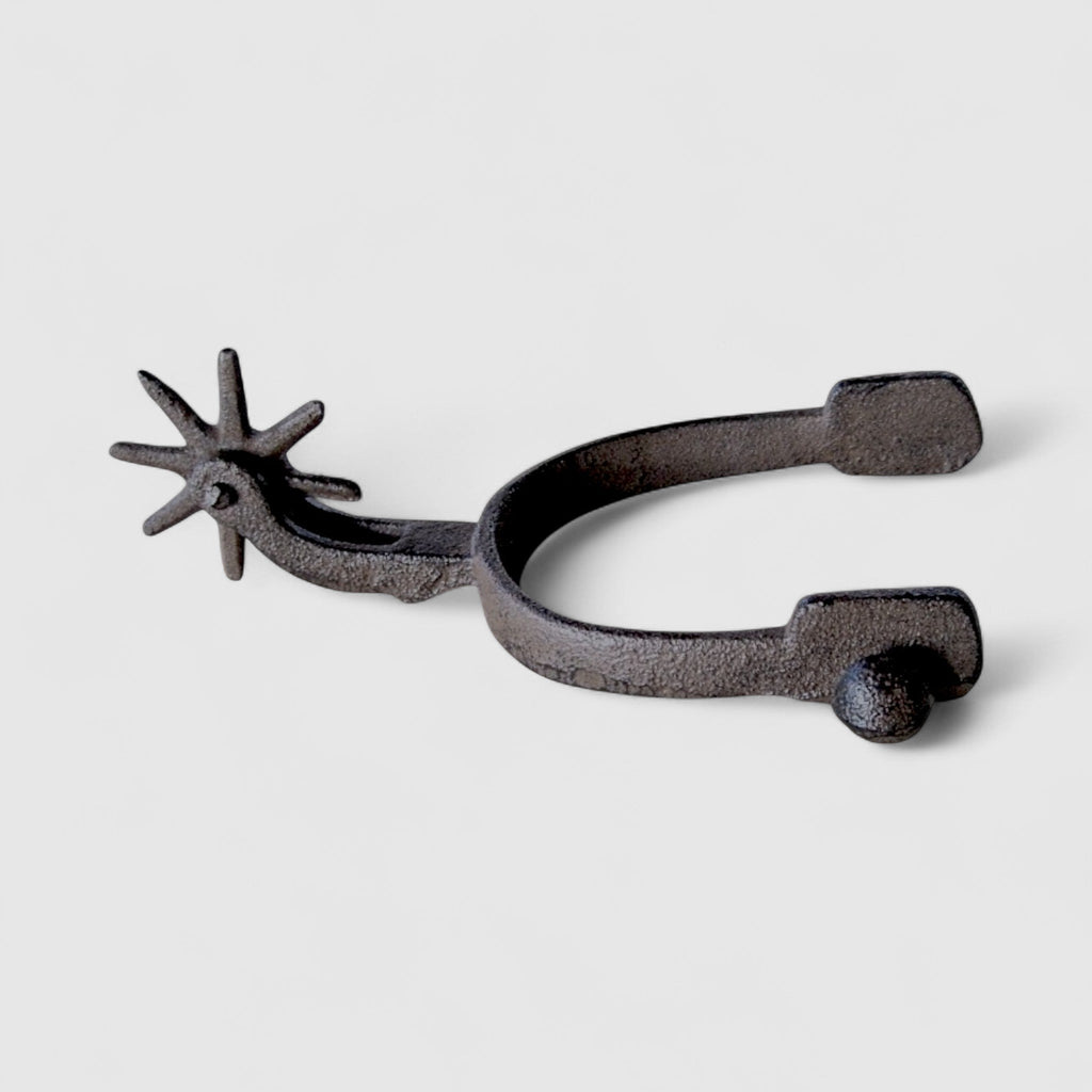 Western Cast Iron Spur - Frontier Decor Accent