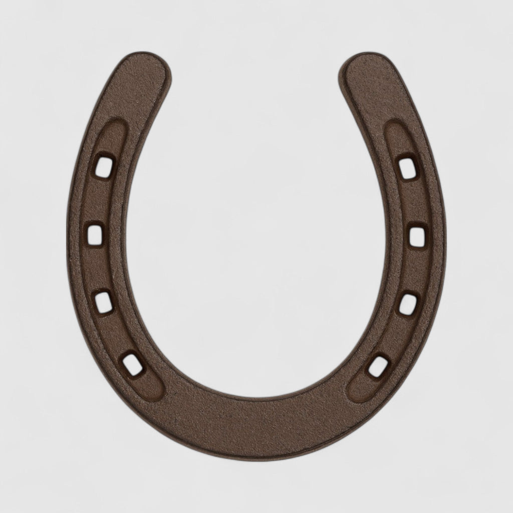 Cast Iron Horseshoe - Rustic Western Good Luck Charm, Home Decor Accent