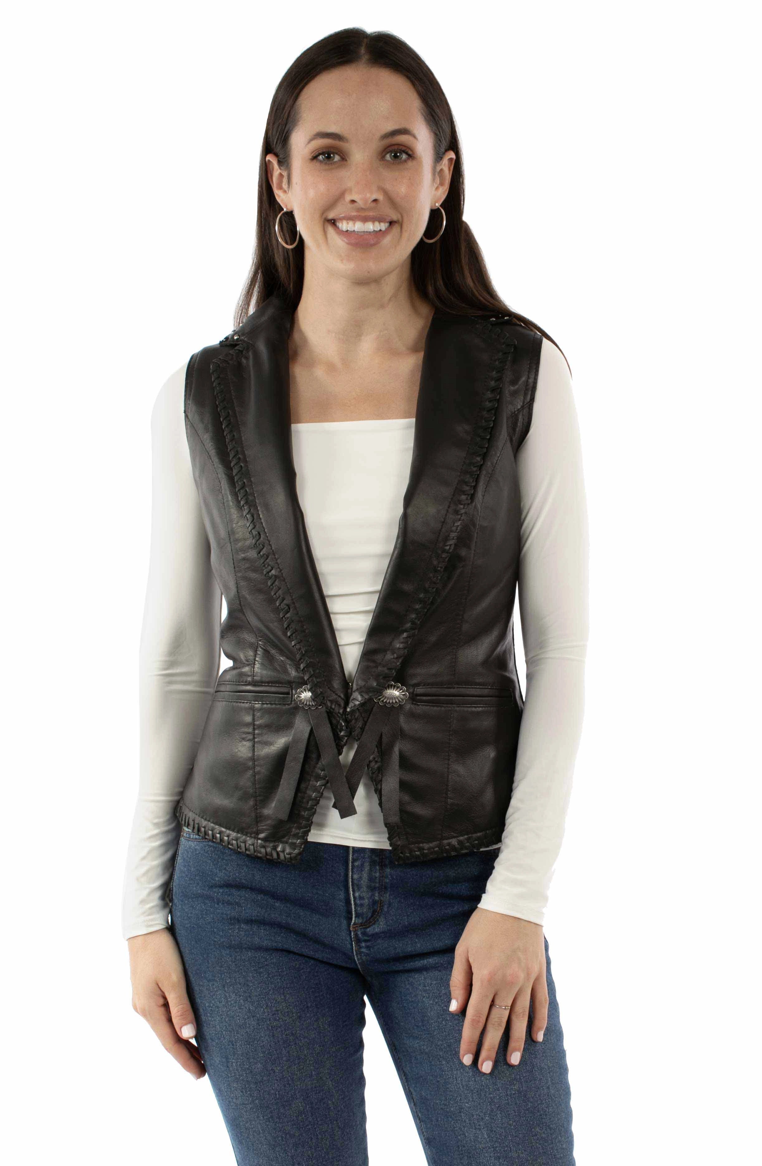 Scully Anika (L1161 Lambskin Leather) – Women’s Vest