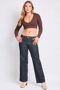 Women's Britney Wide Leg Stretch Denim