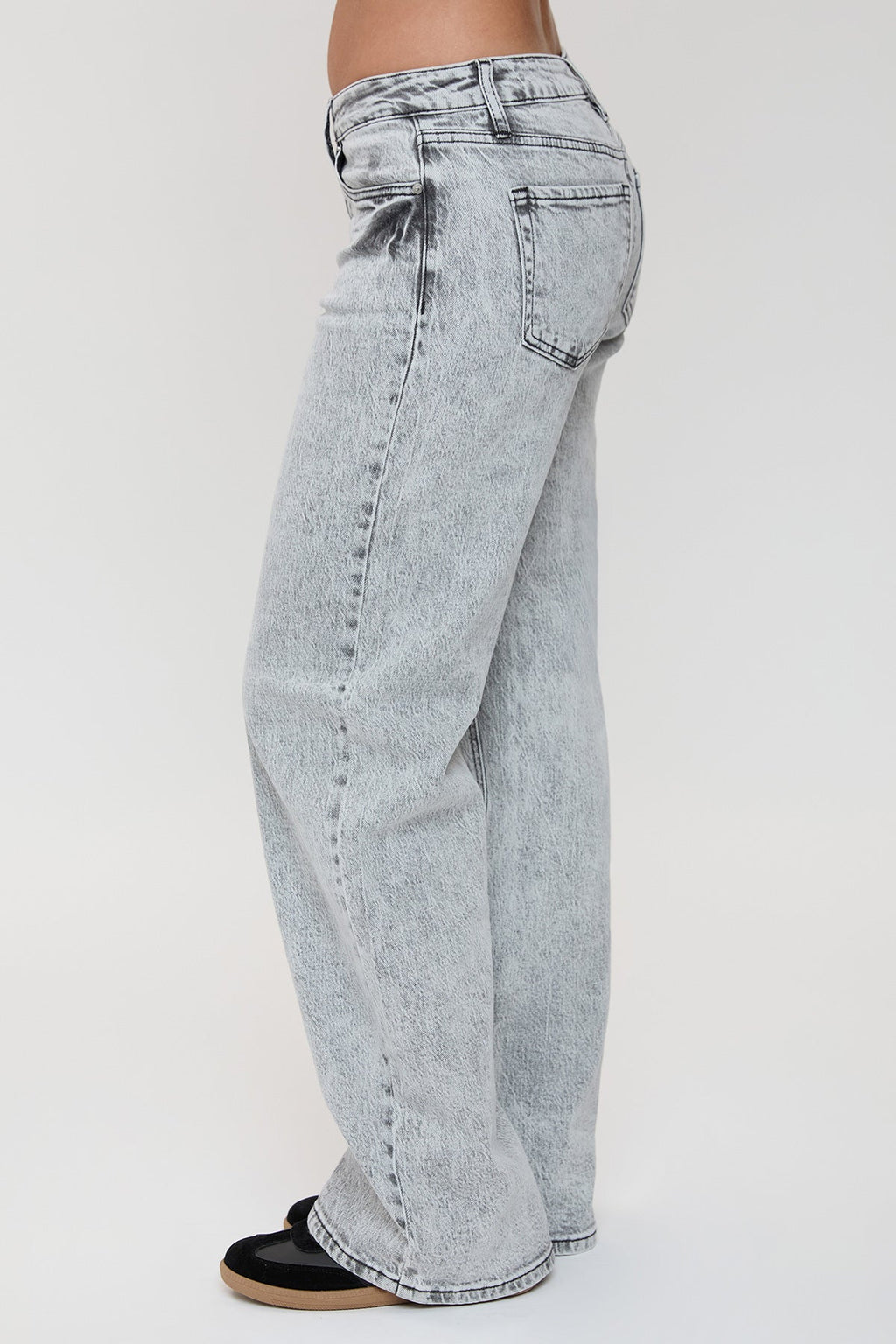 Women's Luxe Britney Wide Leg Jeans