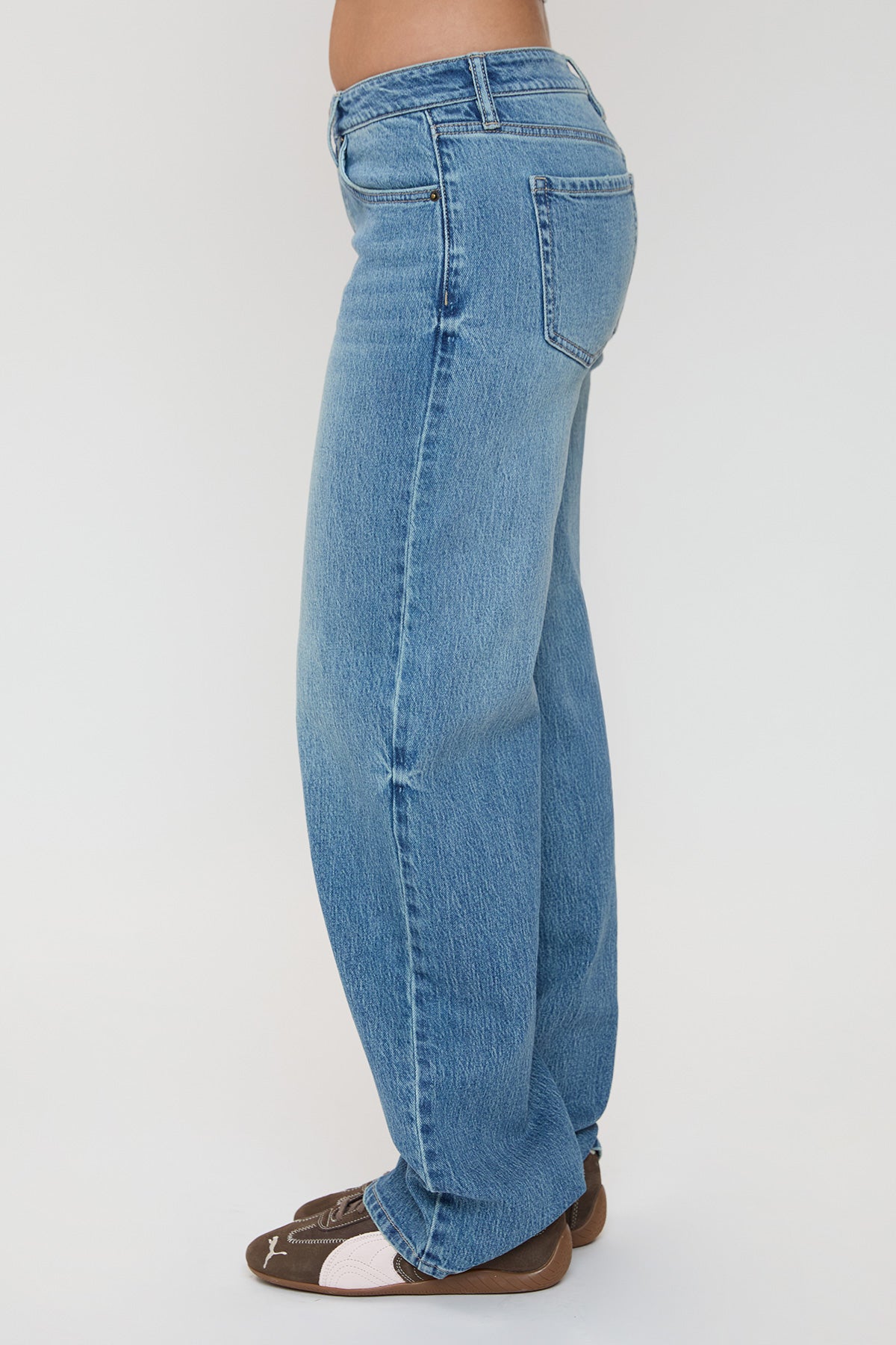 Women's Luxe Britney Wide Leg Jeans