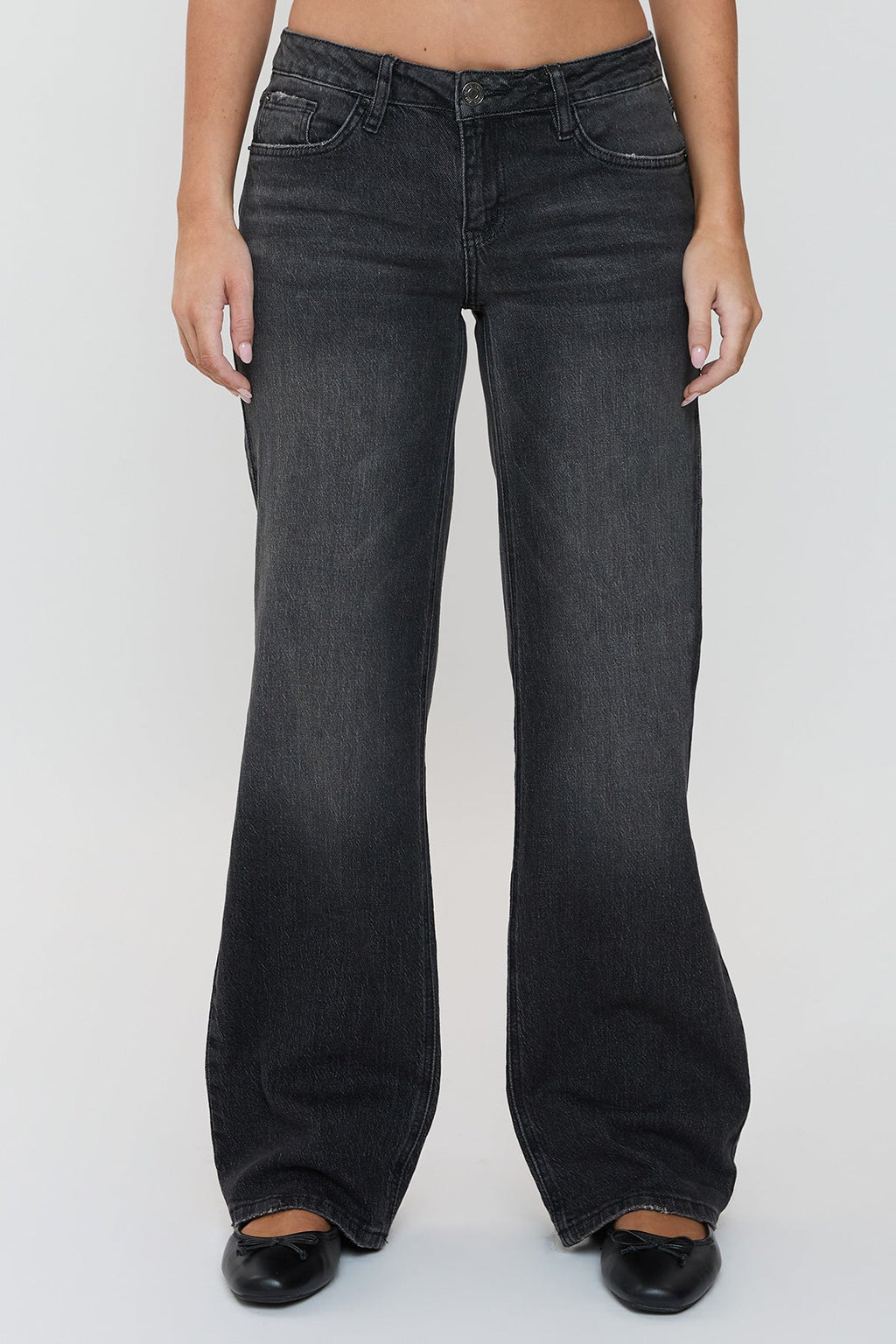 Women's Luxe Britney Wide Leg Jeans