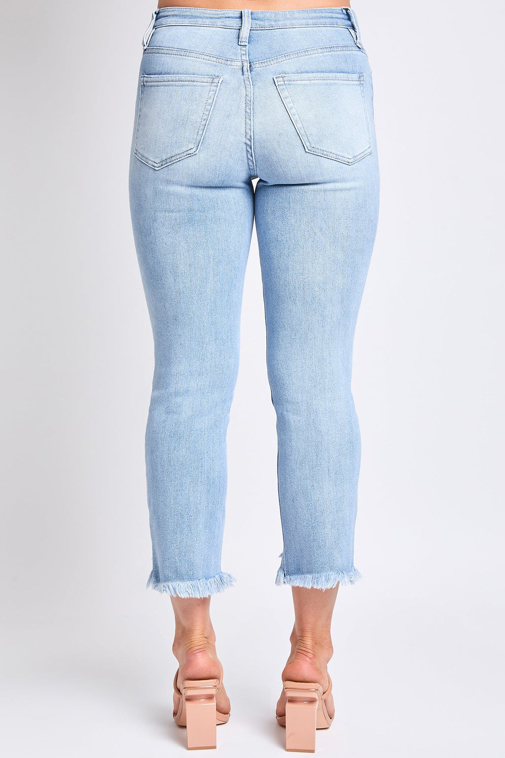 Women's Luxe High Rise Cropped Kick Flare