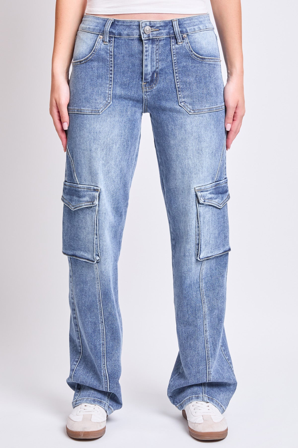 Women's High Rise Skater Cargo Jeans