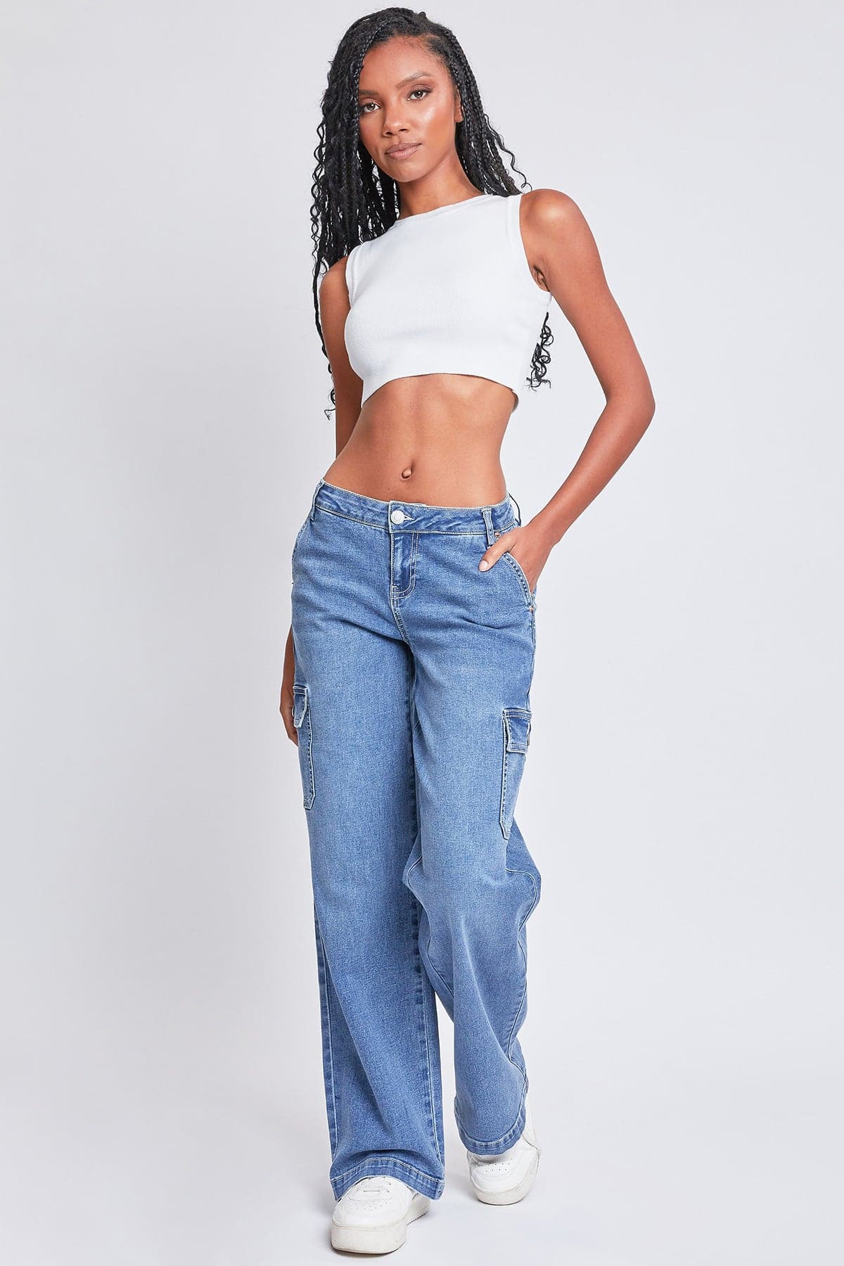 Women's Straight Cargo Skater Jeans