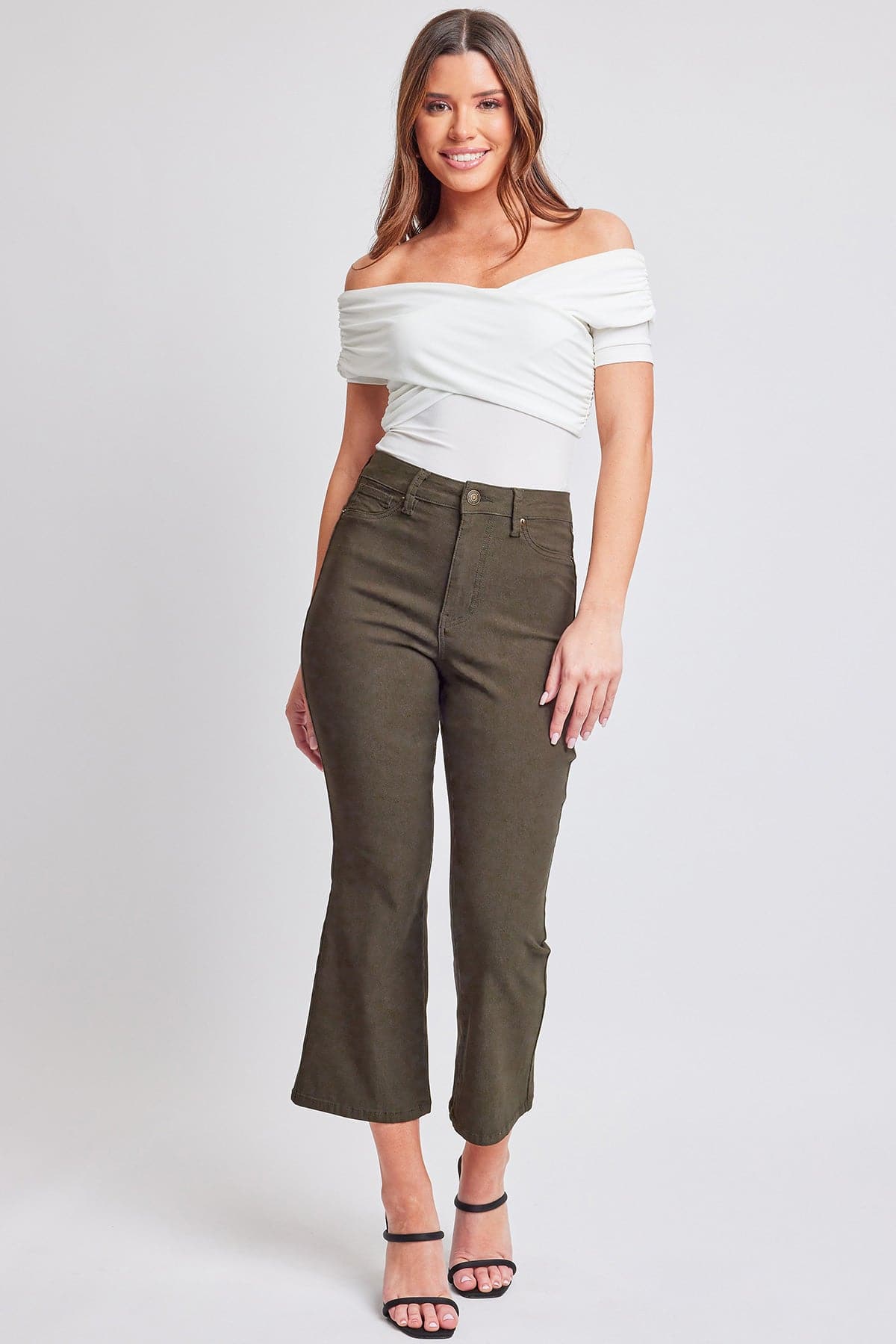 Women's Hyperstretch Cropped Kick Flare  Pants