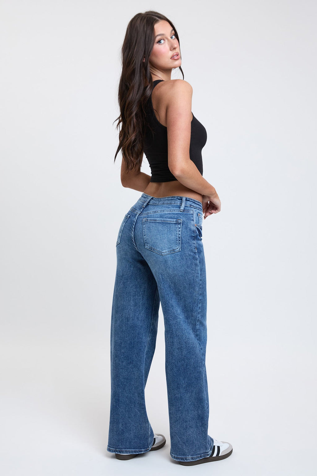 Women's Luxe Bella Wide Leg Jeans