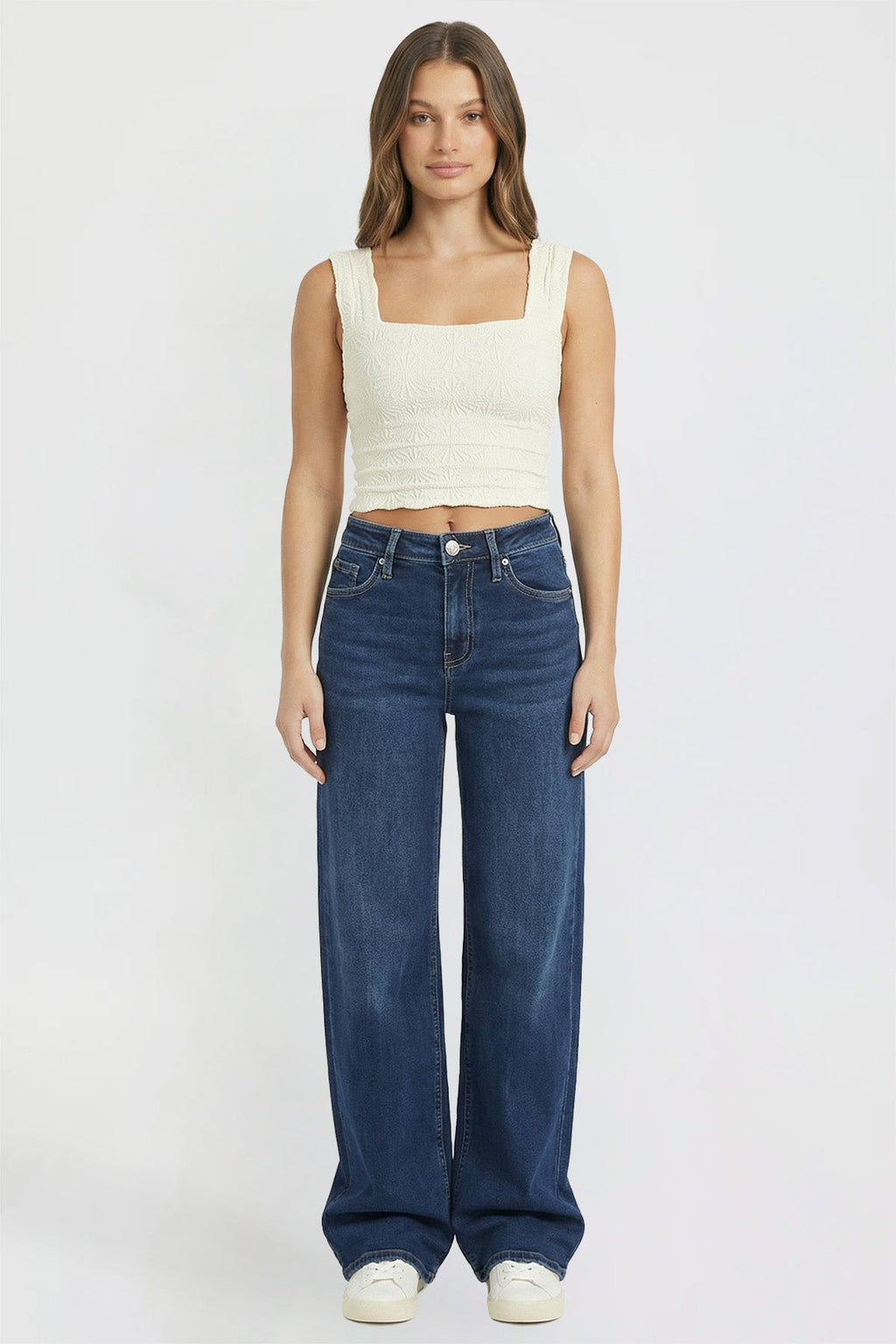 Women's Luxe Bella Wide Leg Jeans