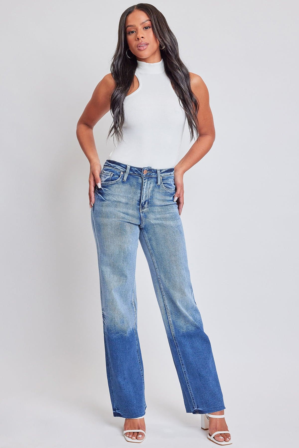 Women's Luxe Straight  Premium Stretch Jeans