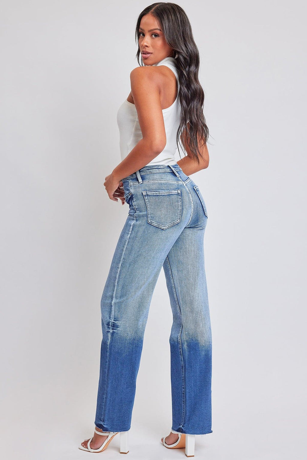 Women's Luxe Straight  Premium Stretch Jeans