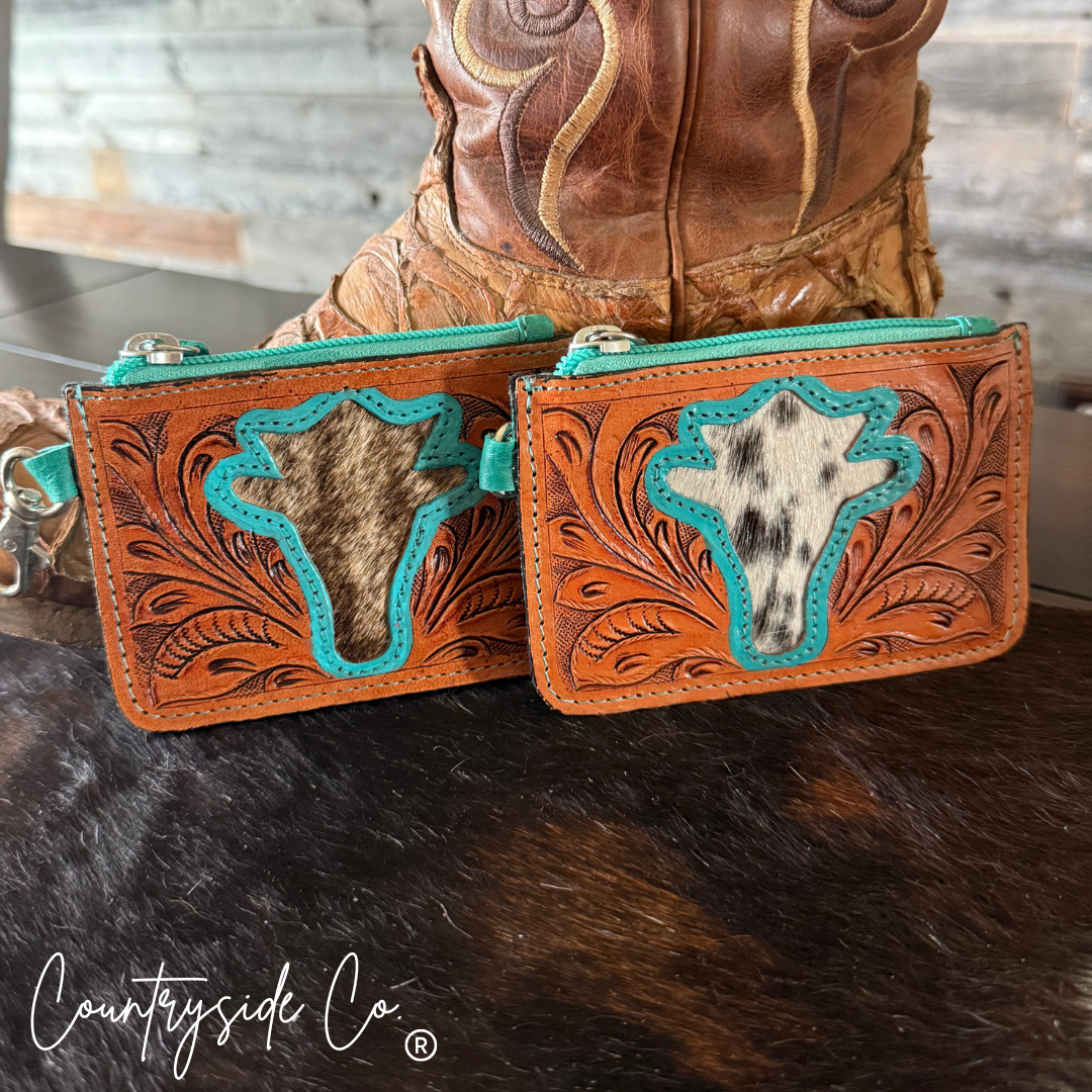 Countryside Cattle Co. Leather Pouch, Wallet