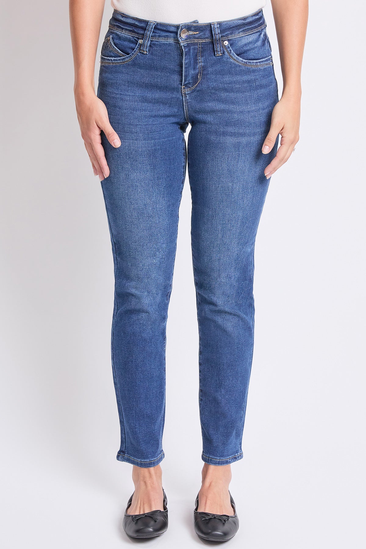 Women's High Rise Curve Confidence  Straight  Jeans