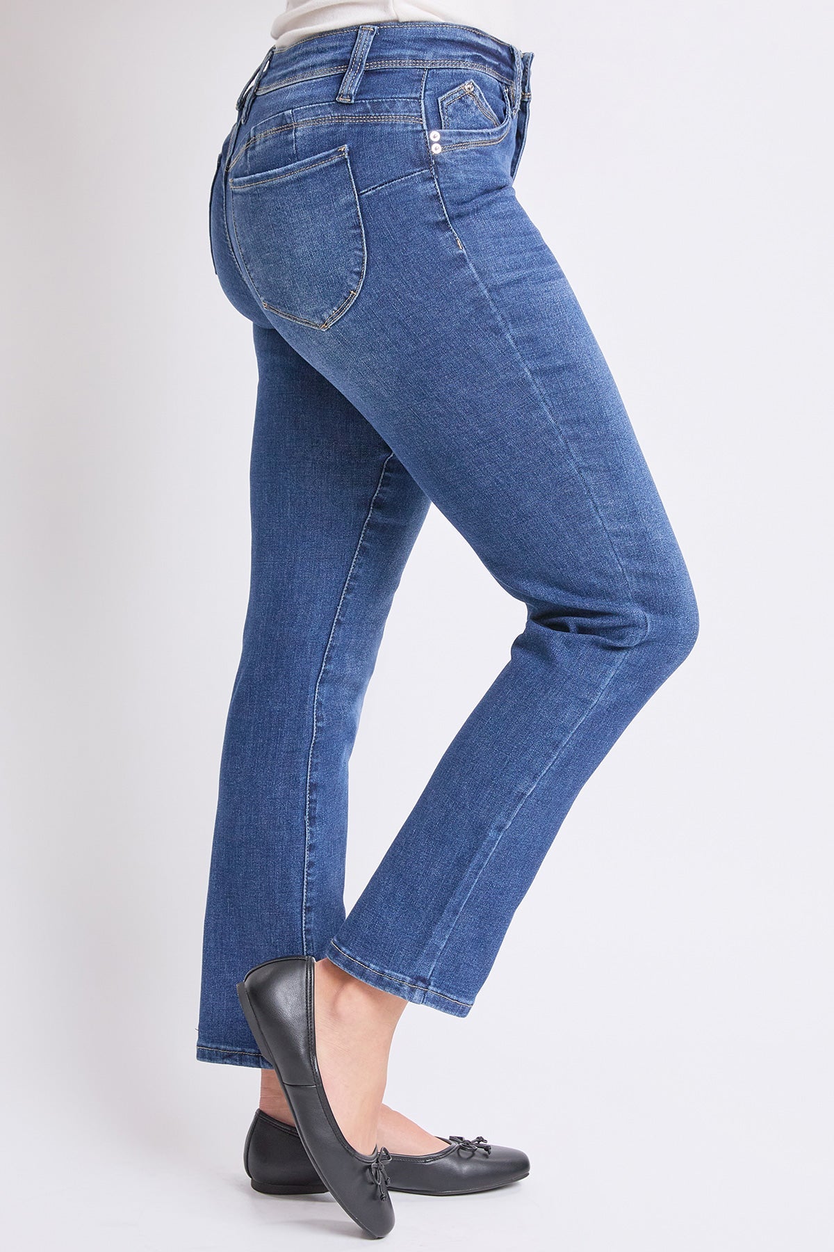 Women's High Rise Curve Confidence  Straight  Jeans