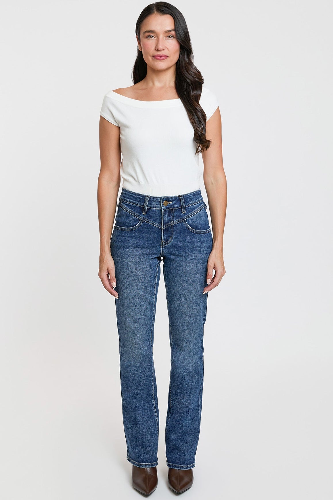 Women's Contour V-Front Bootcut Jeans