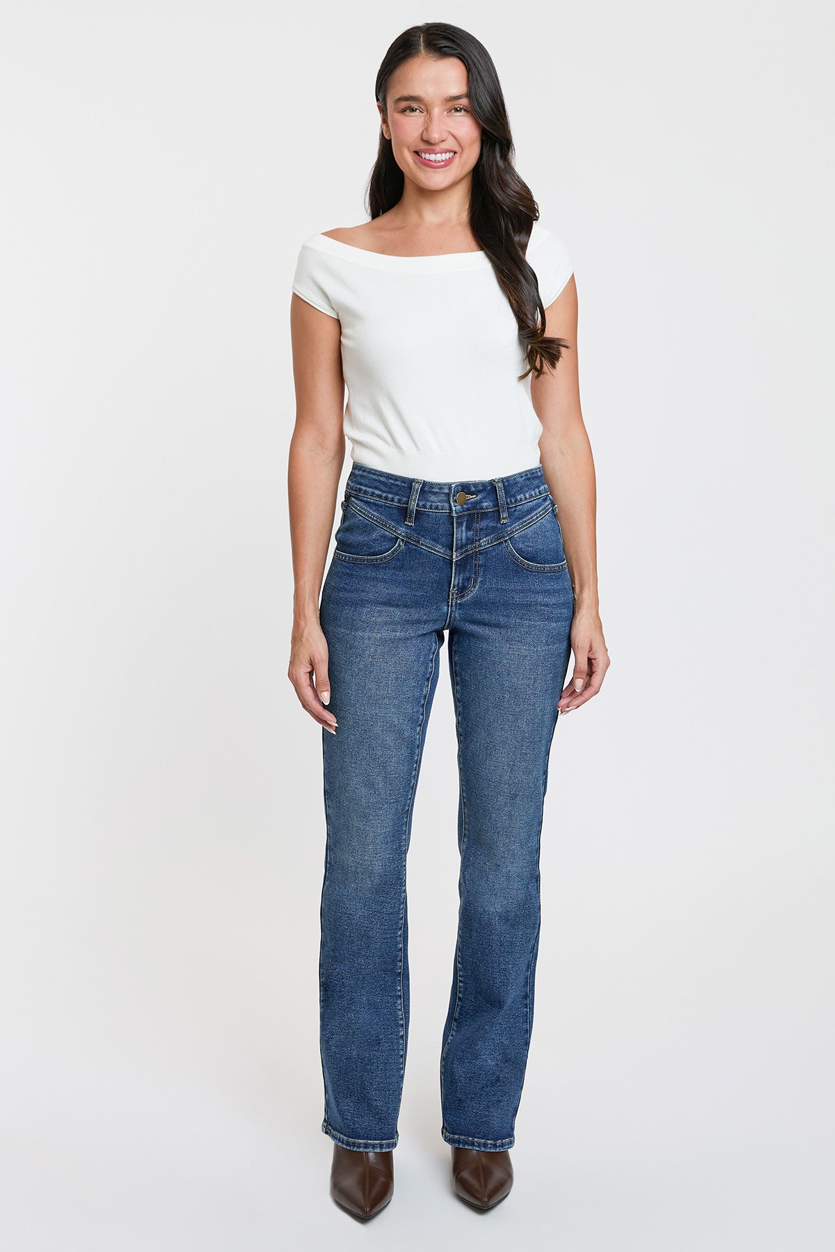 Women's Contour V-Front Bootcut Jeans