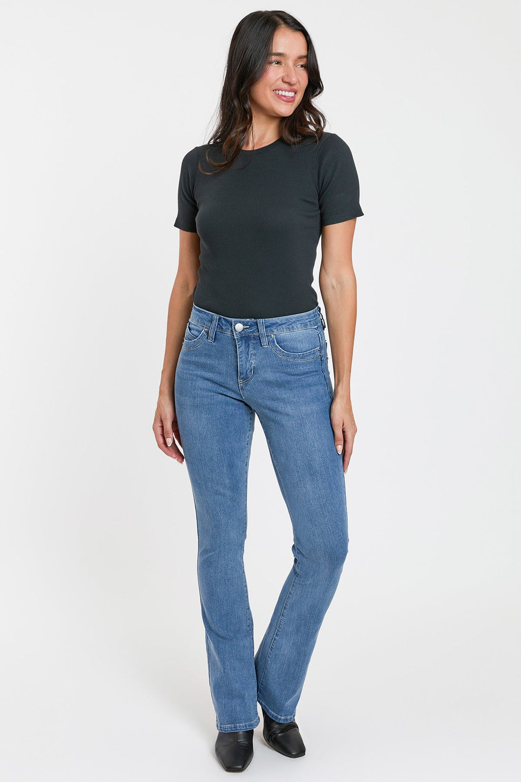 Women's High Rise Curve Confidence  Bootcut Jeans