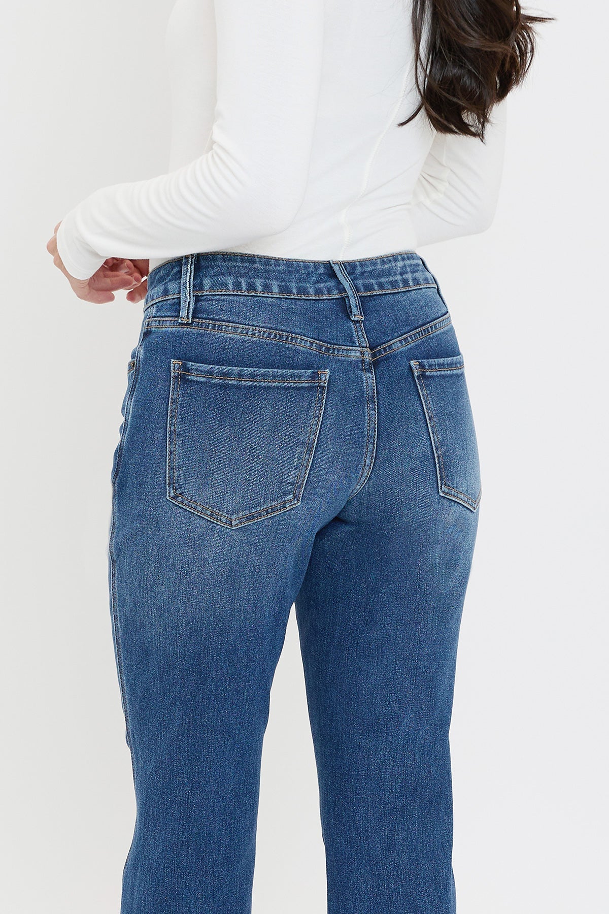 Women's Curve Seam Flare Jeans