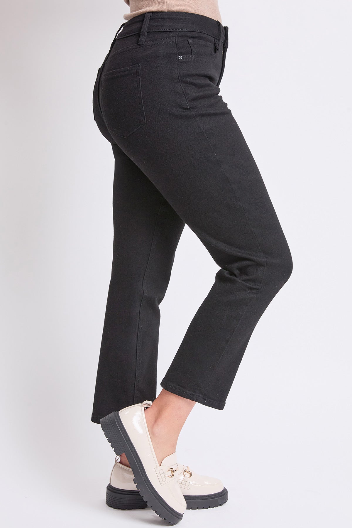 Women's High Rise Vintage Slim Straight  Jeans