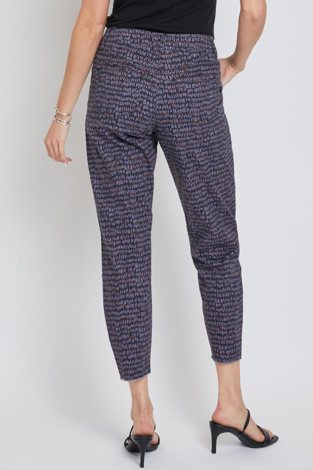 Women's Pork Chop Pocket Pants With Dog Bite Hem